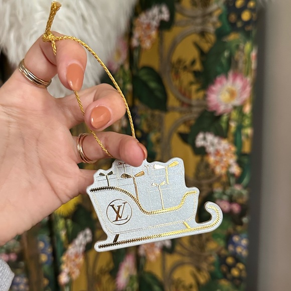 New Louis Vuitton Sleigh Ornament! - Picture 1 of 2